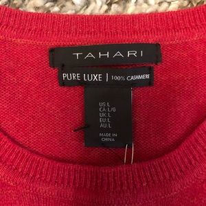 Tahari Pure Luxe Cashmere Sweater